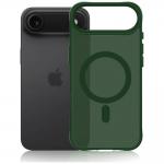 Carcasa 3mk Smoke MagCase cu MagSafe compatibila cu iPhone 17 Air, Verde 2 - lerato.ro