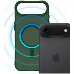 Carcasa 3mk Smoke MagCase cu MagSafe compatibila cu iPhone 17 Air, Verde 4 - lerato.ro