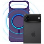 Carcasa 3mk Smoke MagCase cu MagSafe compatibila cu iPhone 17 Air, Mov 4 - lerato.ro