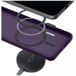 Carcasa 3mk Smoke MagCase cu MagSafe compatibila cu iPhone 17 Air, Mov 10 - lerato.ro