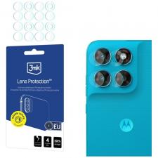 Folii protectie telefoane Motorola, Folie sticla securizata camera foto 3mk Lens Protection compatibila cu Motorola Moto G87, Transparent, lerato.ro