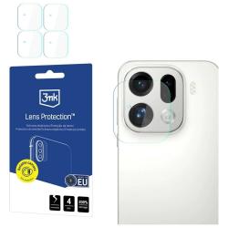 Folie sticla securizata camera foto 3mk Lens Protection compatibila cu Oppo Find X9 Pro, Transparent