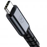 Cablu pentru incarcare si transfer de date 3mk Hyper Cable N-SERIES, USB-C la USB-C Thunderbolt 4, 240W, 5A, 2m, Negru 4 - lerato.ro