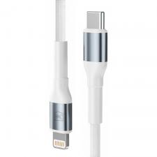 Cablu pentru incarcare si transfer de date 3mk Hyper Cable N-SERIES, USB-C la Lightning, 27W, 1m, Alb