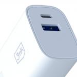 Incarcator retea 3mk FlowPower, 30W, 1x USB-C, 1x USB-A, Quick Charging, Alb 4 - lerato.ro