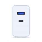 Incarcator retea 3mk FlowPower, 45W, 1x USB-C, 1x USB-A, Quick Charging, Alb 4 - lerato.ro