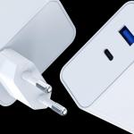 Incarcator retea 3mk FlowPower, 45W, 1x USB-C, 1x USB-A, Quick Charging, Alb 5 - lerato.ro