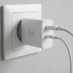 Incarcator retea 3mk FlowPower, 45W, 1x USB-C, 1x USB-A, Quick Charging, Alb 9 - lerato.ro