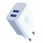 Incarcator retea 3mk FlowPower, 10W, 2.4A, 2x USB-A, Alb 2 - lerato.ro
