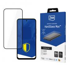 Folie protectie sticla securizata 3mk HardGlass Max compatibila cu Xiaomi Redmi 15 5G, Negru