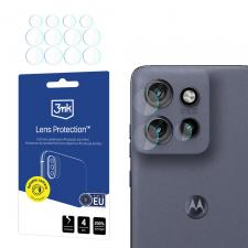 Folii protectie telefoane Motorola, Folie sticla securizata camera foto 3mk Lens Protection compatibila cu Motorola Edge 60 Neo 5G, Transparent, lerato.ro