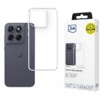 Carcasa 3mk Clear Case compatibila cu Motorola Moto G67 / Moto G77, Transparent 2 - lerato.ro