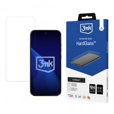 Folii protectie telefoane Motorola, Folie sticla securizata 3mk HardGlass compatibila cu Motorola Moto G67 / Moto G77, Transparent, lerato.ro