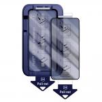 Folie sticla 3mk HardGlass Max Privacy, Kit montare inclus, compatibila cu Samsung Galaxy S26 Ultra, Negru 13 - lerato.ro
