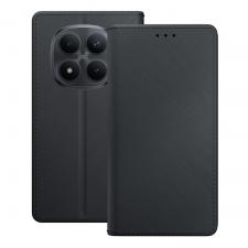 Husa flip cover 3mk Wallet compatibila cu Xiaomi Redmi Note 15 Pro Plus, Negru
