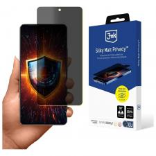Folie protectie 3mk Silky Matt Privacy compatibila cu Realme GT 7T, Negru