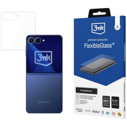 Folie sticla hibrid 3mk FlexibleGlass compatibila cu Samsung Galaxy Z Flip 8, Transparent