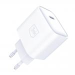 Incarcator retea 3mk Rayo, 20W, 3A, 1x USB-C, Cablu USB-C inclus, Alb 8 - lerato.ro