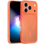 Carcasa 3mk Misty MagCase cu MagSafe compatibila cu iPhone 17 Pro Max, Orange 2 - lerato.ro