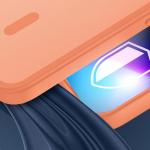Carcasa 3mk Misty MagCase cu MagSafe compatibila cu iPhone 17 Pro Max, Orange 3 - lerato.ro