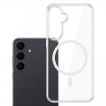 Carcasa 3mk Armor MagCase cu MagSafe compatibila cu Samsung Galaxy S26 FE, Transparent 8 - lerato.ro