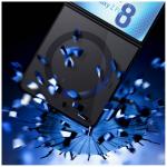 Carcasa 3mk Satin Armor MagCase cu MagSafe compatibila cu Samsung Galaxy Z Flip 8, Transparent / Negru 6 - lerato.ro