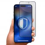 Folie protectie sticla securizata 3mk HardGlass Matt Max Privacy compatibila cu iPhone 18 Pro, Negru 15 - lerato.ro