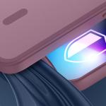 Husa 3mk Misty MagCase Deep Cherry compatibila cu iPhone 18 Pro / 17 Pro, Mov 3 - lerato.ro