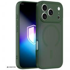 Huse si carcase iPhone 18 Pro, Husa 3mk Misty MagCase cu MagSafe compatibila cu iPhone 18 Pro / 17 Pro, Verde, lerato.ro