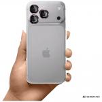 Folie sticla camera foto 3mk Lens Protection Pro compatibila cu iPhone 18 Pro Max / 18 Pro, Burgundy 9 - lerato.ro