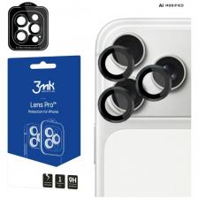 Folii iPhone 18 Pro, Folie sticla camera foto 3mk Lens Protection Pro compatibila cu iPhone 18 Pro Max / 18 Pro, Negru, lerato.ro