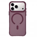 Husa 3mk Smoke MagCase cu MagSafe compatibila cu iPhone 18 Pro Max / 17 Pro Max, Burgundy 2 - lerato.ro