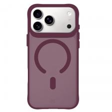 Husa 3mk Smoke MagCase cu MagSafe compatibila cu iPhone 18 Pro Max / 17 Pro Max, Burgundy