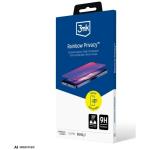 Folie protectie sticla securizata 3mk Rainbow Privacy compatibila cu iPhone 18 Pro Max, Negru 4 - lerato.ro