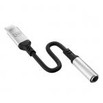 Adaptor audio 3MK Adapter, tata USB-C la mama jack 3.5 mm, Argintiu 4 - lerato.ro