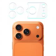 Protectie camera foto si panou spate 3mk ARC Plus compatibila cu iPhone 17 Pro Max, Transparent