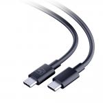 Cablu pentru incarcare si transfer de date 3MK Hyper Cable, 2x USB-C, 100W, 1.2m, Negru 10 - lerato.ro