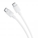 Cablu pentru incarcare si transfer de date 3MK Hyper Cable, 2x USB-C, 100W, 1.2m, Alb 9 - lerato.ro