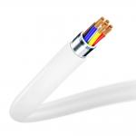 Cablu pentru incarcare si transfer de date 3MK Hyper Cable, 2x USB-C, 100W, 1.2m, Alb 5 - lerato.ro
