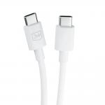 Cablu pentru incarcare si transfer de date 3MK Hyper Cable, 2x USB-C, 100W, 1.2m, Alb 7 - lerato.ro