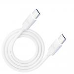 Cablu pentru incarcare si transfer de date 3MK Hyper Cable, 2x USB-C, 100W, 2m, Alb 7 - lerato.ro