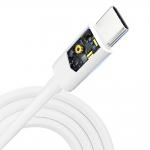 Cablu pentru incarcare si transfer de date 3MK Hyper Cable, 2x USB-C, 100W, 2m, Alb 5 - lerato.ro