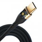 Cablu pentru incarcare si transfer de date 3MK Hyper Silicone, 2x USB-C, 100W, 2m, Negru 6 - lerato.ro