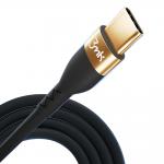 Cablu pentru incarcare si transfer de date 3MK Hyper Silicone, 2x USB-C, 100W, 2m, Negru 5 - lerato.ro