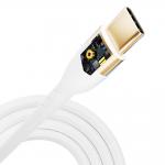 Cablu pentru incarcare si transfer de date 3MK Hyper Silicone, 2x USB-C, 100W, 2m, Alb 5 - lerato.ro
