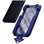 Folie sticla 3mk HardGlass Max Privacy, Kit montare inclus, compatibila cu iPhone 15 Pro, Negru 5 - lerato.ro