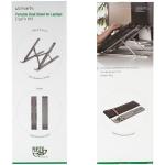 Stand universal laptop ErgoFix H18, Aluminiu, Compatibil cu dispozitive de maxim 15.6 inch, Gri 5 - lerato.ro