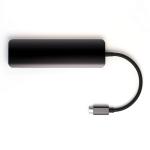 Adaptor Hub 6-in-1 4smarts DeX Function, USB-C la 2x USB-A 3,0m 1x USB-C PD, 1x HDMI, 1x SD, 1x MicroSD, 4K / 30Hz, 5Gbps, 100W, Gri 7 - lerato.ro