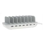 Statie de incarcare 6 in 1 4smarts Family Evo, PD 60W, 2.4A, 3x USB-A, 3x USB-C, Alb 2 - lerato.ro