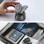 Statie de incarcare 3 in 1 4smarts Aura Sound Qi2, Compatibil MagSafe, Wireless Charging, 30W, Bluetooth 5.1, USB-C, Gri 4 - lerato.ro